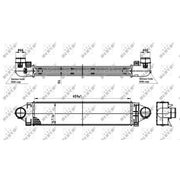 NRF Intercooler (Charge Air Cooler) 30304