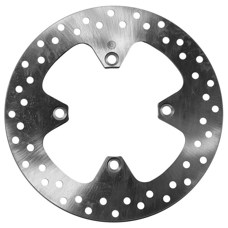 Brembo 2 x Rigid Rear Brake Disc Brake Discs 68B407A4