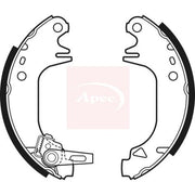 Apec Brake Shoe Set Axle Kit SHU340