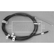 Borg & Beck Handbrake Cable Left Rear BKB3170