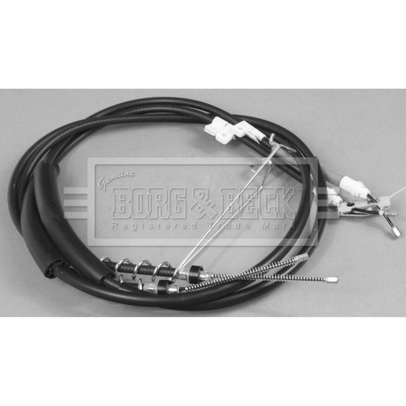 Borg & Beck Handbrake Cable Left Rear BKB3044