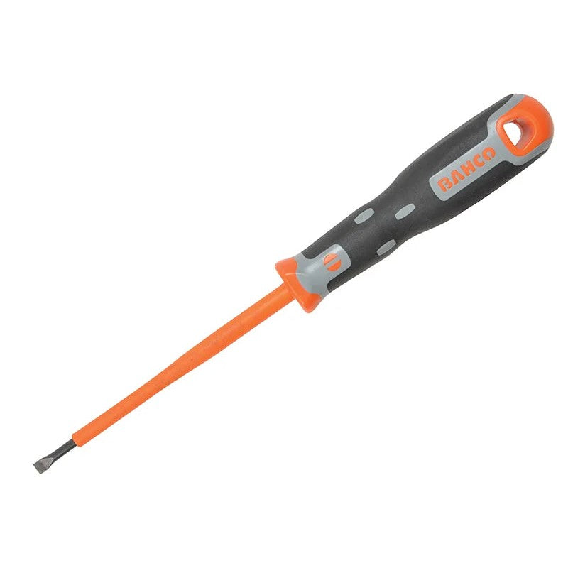 Bahco Tekno+ VDE Screwdriver Slotted Tip x 100mm 3-4mm