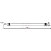 Apec Brake Hydraulic Hose Line Rear HOS4071