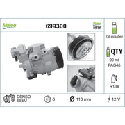 Valeo Air Conditioning Compressor 699300