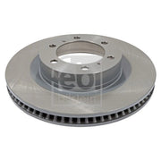 Febi 2 x Internally Vented Front Brake Discs 108458