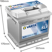 Varta Battery 12V 45Ah 400A 545413040K262