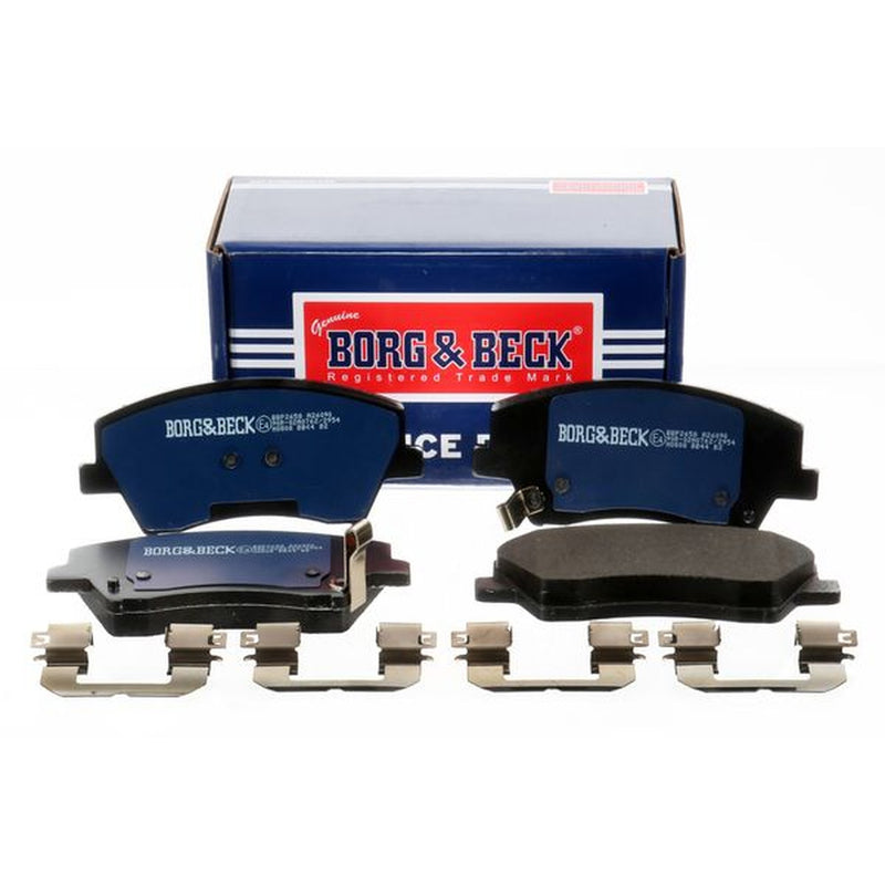 Borg & Beck 4 x Front Brake Pad Set BBP2658