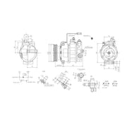 Hella Air Conditioning Compressor 8FK 366 200-181