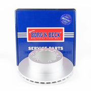 Borg & Beck 2 x Vented Rear Brake Discs BBD5904S