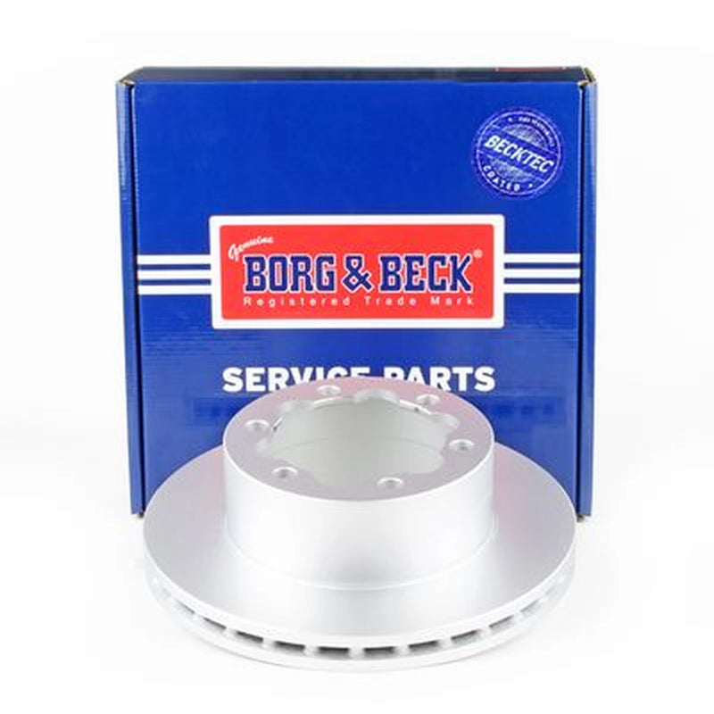 Borg & Beck 2 x Vented Rear Brake Discs BBD5904S