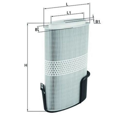 Mahle Engine Air Filter LX 1009/6