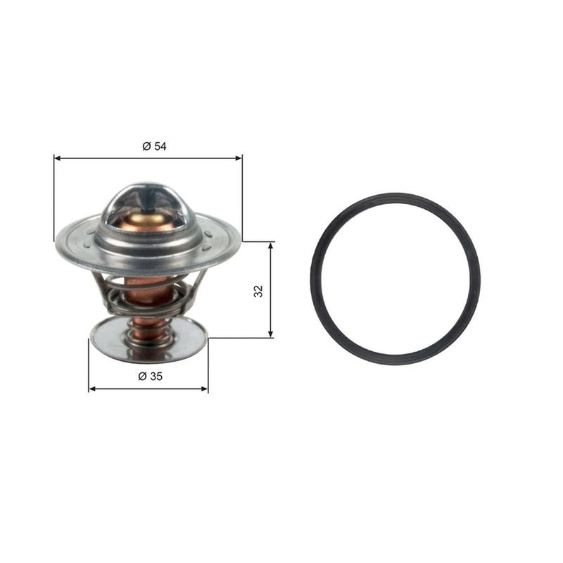 Gates Thermostat,Coolant TH13684G1