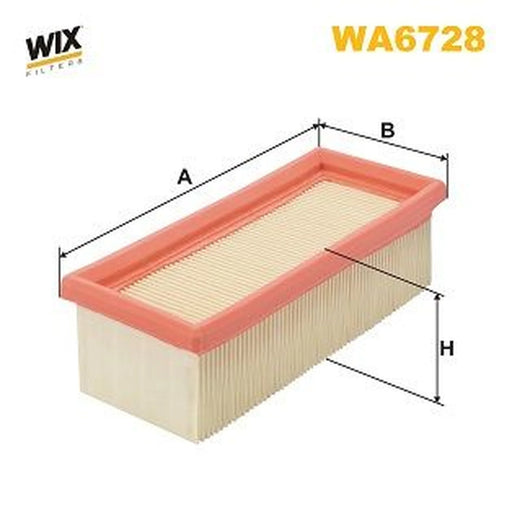 WIX Engine Air Filter WA6728