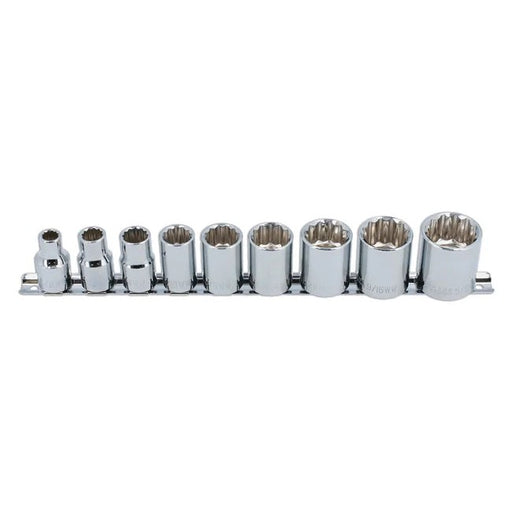 Laser Tools Whitworth Socket Set 1/2"D 9pc - PL
