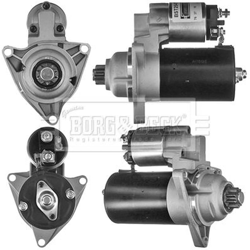 Borg & Beck Starter Motor 12V 1.1kW 10 Teeth BST2540