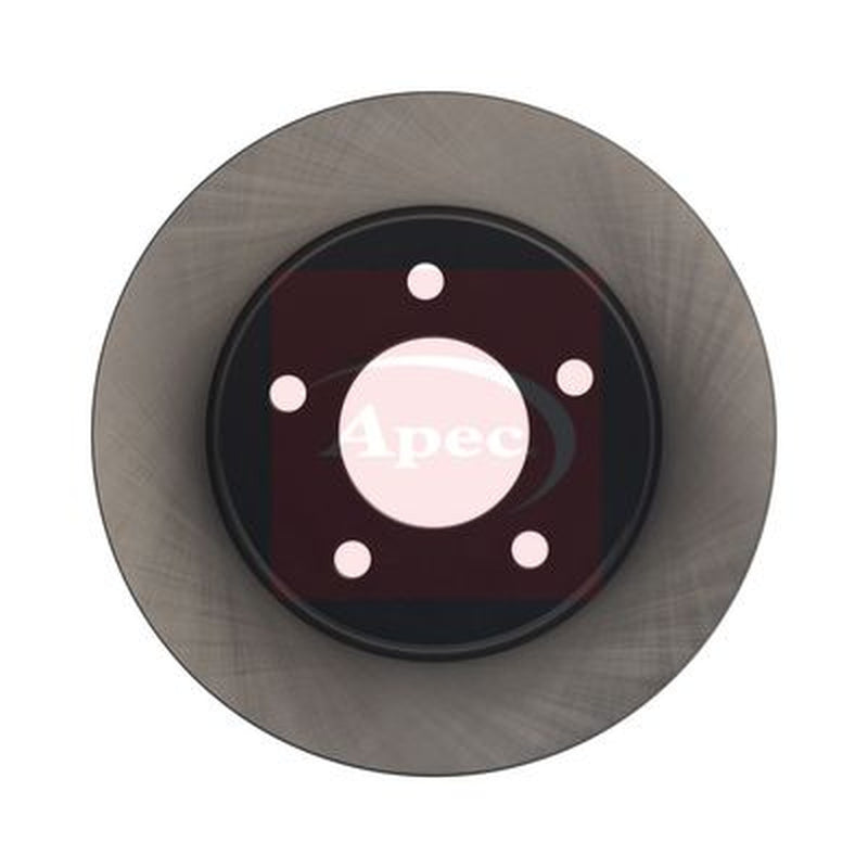 Apec 2 x Solid Rear Brake Discs DSK2196