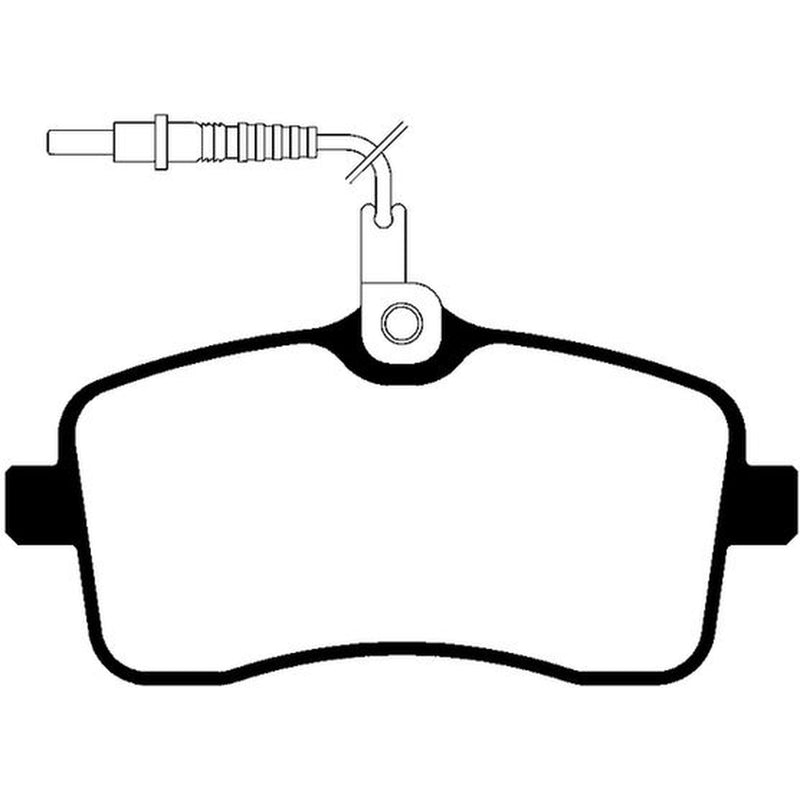 Abtex Front Brake Pad Set PLU1147