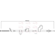 Apec Handbrake Cable Right Rear CAB1325