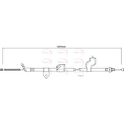 Apec Handbrake Cable Right Rear CAB1325