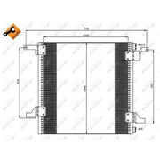 NRF Air Conditioning Condenser 35526