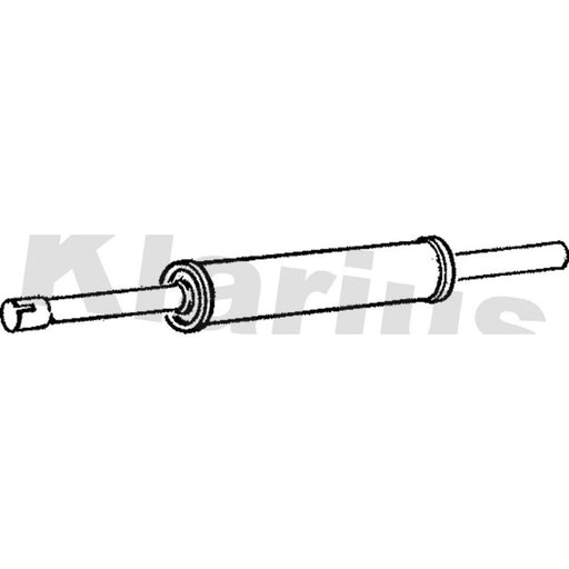 Klarius Box With Centre Pipe Centre VW249V
