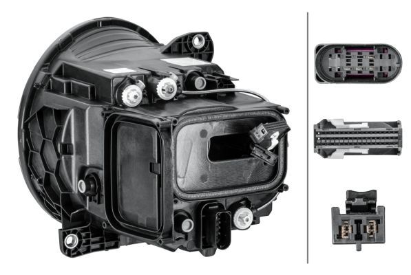 Hella Headlight Headlamp LED Right