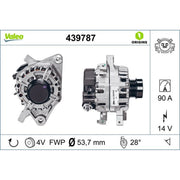 Valeo Car Alternator 12V 439787