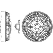 Mahle Radiator Fan Clutch CFC 235 000P