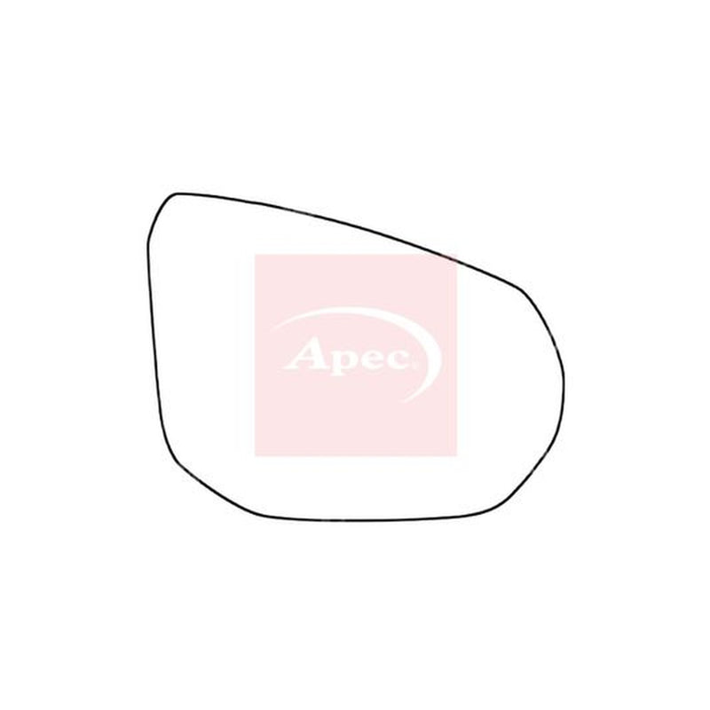 Apec Exterior Wing Mirror Glass Right AMS2774A