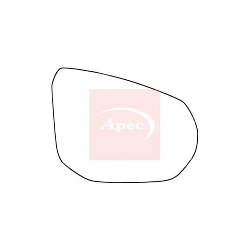 Apec Exterior Wing Mirror Glass Right AMS2774A