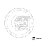 Febi Engine Flywheel 158 Teeth 188722