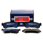 Borg & Beck 4 x Rear Brake Pad Set BBP2146