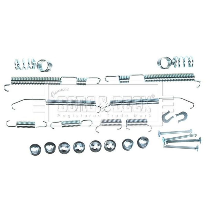 Borg & Beck Brake Shoe Accessory Kit Rear BBK6250