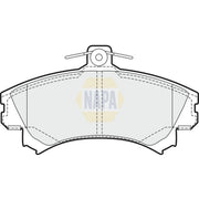 NAPA Front Brake Pad Set NBP1179