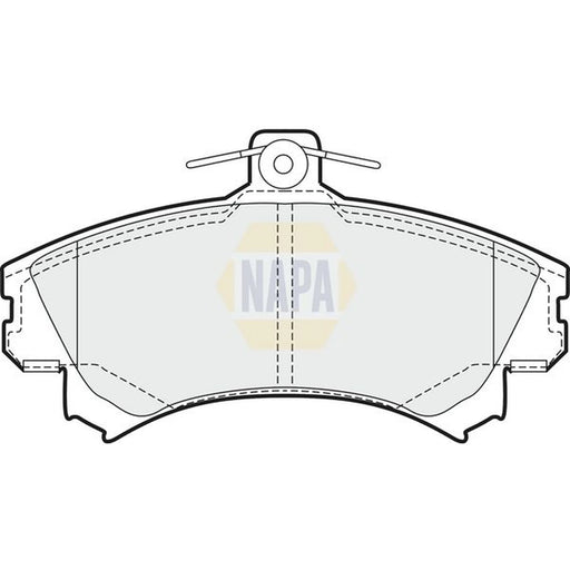 NAPA Front Brake Pad Set NBP1179