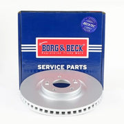 Borg & Beck 2 x Vented Front Brake Discs BBD6281S