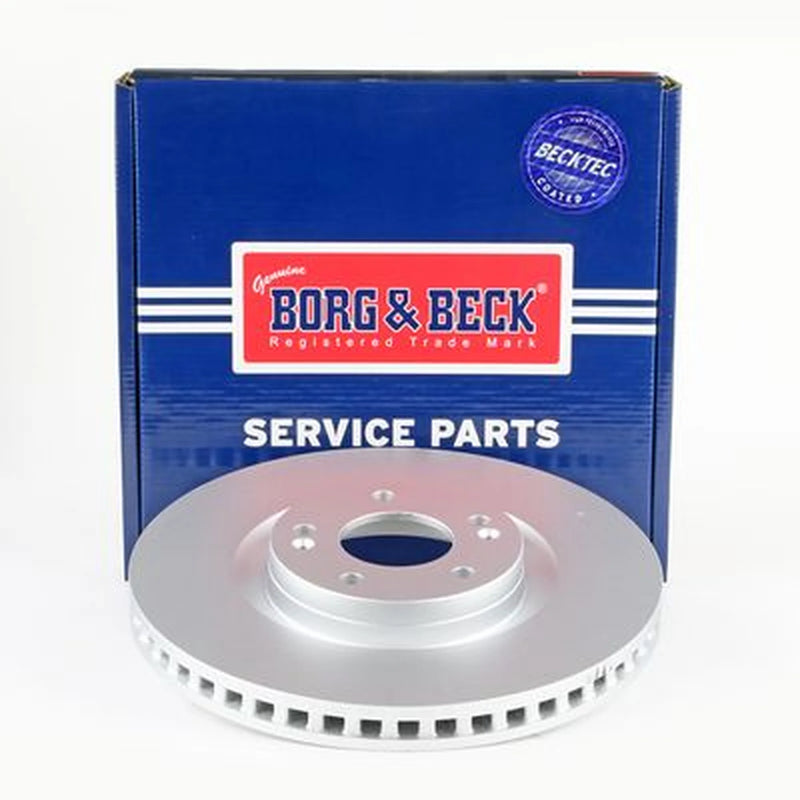 Borg & Beck 2 x Vented Front Brake Discs BBD6281S