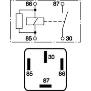 Bosch Horn Klaxon Relay 12V Pin 0 986 332 072