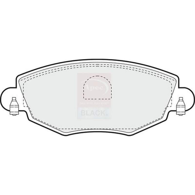 Apec Front Brake Pad Set PAD1174B