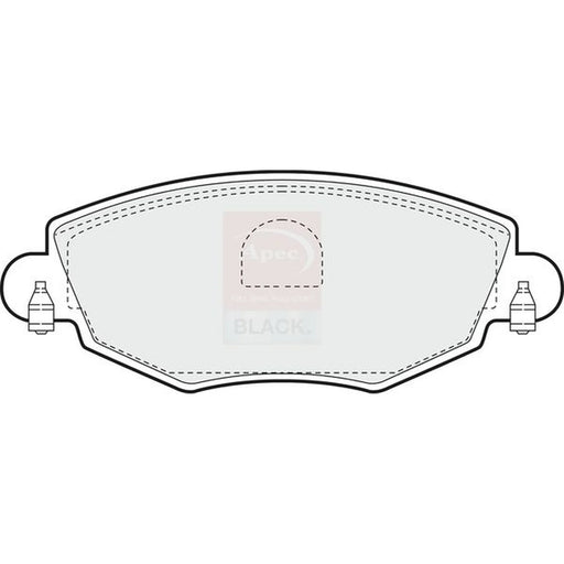 Apec Front Brake Pad Set PAD1174B