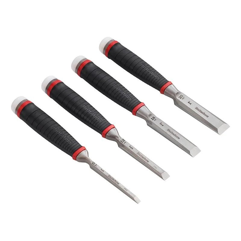Hultafors HDCS4 Heavy-Duty Chisel Set, 4 Piece (12-32mm) - 390673