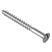 ForgeFix Multi-Purpose Screw SL Raised Head Chrome Plated 4.0 x 40mm ForgePack