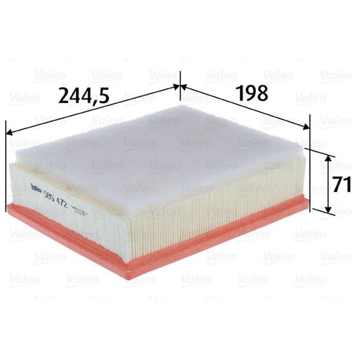 Valeo Engine Air Filter 585472