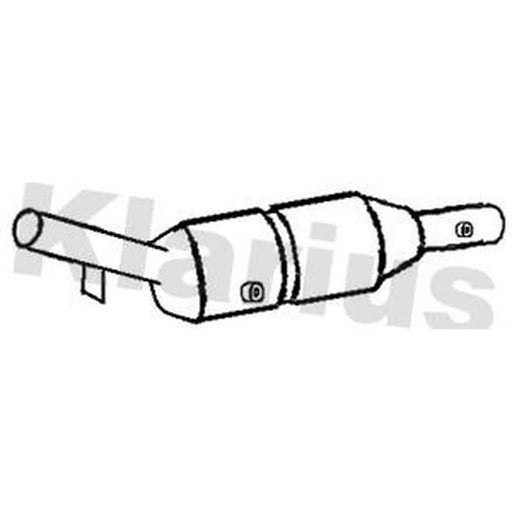 Klarius Diesel Particulate Filter W/Cat T/A 391022