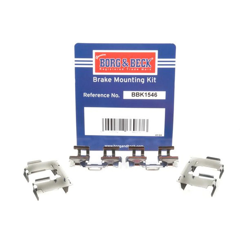 Borg & Beck Brake Pad Accessory Fitting Kit Rear BBK1546