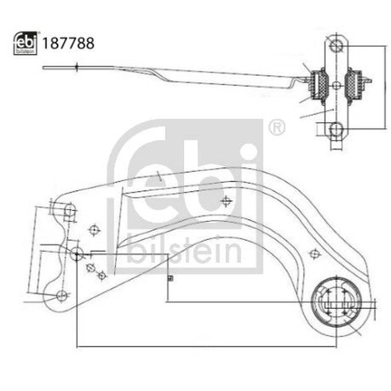 Febi Control/Trailing Arm Centre 187788