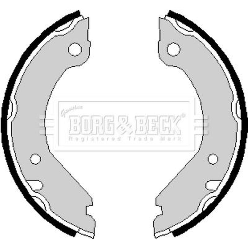 Borg & Beck Parking Brake Shoe Set BBS6134