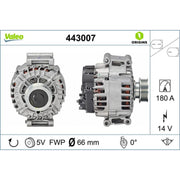 Valeo Car Alternator 12V 443007