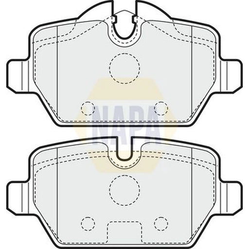 NAPA Rear Brake Pad Set NBP1042