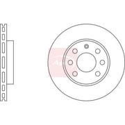 Apec 2 x Vented Front Brake Discs DSK2059